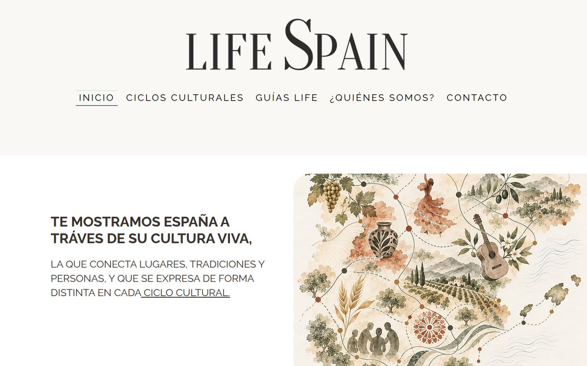 Portada de la web de LIFE SPAIN, life-spain.es